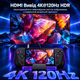 Оригинальная док-станция JSAUX HB0609B 6-в-1 для Steam Deck, ROG Xbox Ally/X, ROG Ally/X, Legion Go, HDMI 2.1 4K 120 Гц, PD 100 Вт - изображение 2