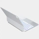 Чехол Typecase Edge Pro с клавиатурой для iPad Pro 13 M4 Silver (KB206AU-130P-D-SLV-WHT-U-US-C1) - изображение 4
