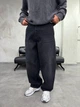 Мужские джинсы Difransel Baggy Skater 33 черные потертые - изображение 2