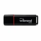 Флеш накопичувач Wibrand Scarab USB 3.2 Gen 1 128GB Black - изображение 1