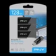 Флеш накопичувач Attaché X 3 шт у комплекті PNY USB 3.2 Gen 1 128GB Black - изображение 6