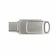 Флеш накопичувач Wibrand Bee Type A/ Type C USB 3.2 Gen 1 128GB Silver - изображение 1