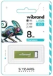 Флеш накопичувач Wibrand Light Green USB 2.0 8GB Chameleon - изображение 2