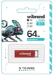 Флеш накопичувач Wibrand Red USB 2.0 64GB Chameleon - изображение 2