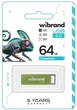 Флеш накопичувач Wibrand Light Green USB 2.0 64GB Chameleon - изображение 2