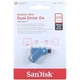 Флеш накопичувач SanDisk Ultra Dual Go Navagio Bay Type C / USB 3.2 Gen 1 256GB - изображение 3