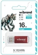 Флеш накопичувач Wibrand Cougar USB 2.0 16GB Red - изображение 2