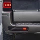 Задние фары альтернативная тюнинг оптика фонари LED на Mitsubishi Pajero Mk3 LED в бампер CP черная 01-06 Митсубиси Паджеро L3813 - изображение 3