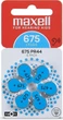 Bateria Maxell PR44 (675) 6BS ZINC AIR (4043752334500) - obraz 1