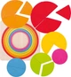Układanka warstwowa drewniana Goki Mozaika 21 element 57737 (4013594577373) - obraz 3