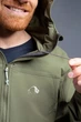 Трекінгова чоловіча куртка Soft Shell Tatonka Cesi M's Hooded Jacket, Olive, L - зображення 3