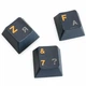 Дротова механічна клавіатура Aula F75 Wired Dark Blue, Kailh Cheery Pink Switch, розмір 75%, RGB підсвічування UKR/ENG - зображення 3