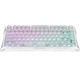 Ездротова механічна клавіатура GravaStar Mercury K1 Lite Crystal Aurora, розмір 75%, RGB підсвічування (2.4G/Bluetooth/USB) - зображення 3