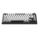 Магнітна клавіатура Aula F75 HE Black Grey White, Hall Effect, Rapid Trigger, 8000 Гц опитування, RGB підсвічування - зображення 3