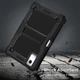 Чохол Rugged 3 Layers броньований протиударний з захистом Lenovo Idea Tab Plus TB361FU TB361ZU 12.1 2026 Чорний - изображение 7