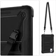 Чохол Rugged 3 Layers броньований протиударний з захистом Lenovo Idea Tab Plus TB361FU TB361ZU 12.1 2026 Чорний - изображение 10