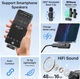 Професійний петличний мікрофон бездротовий Boya BY-V20 V2.0 Роз'єм Type-C 2 шт Black (18873-prm) - зображення 4