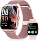 Смарт-годинник P125 Rose Gold 1.85" з Bluetooth-дзвінками, пульсометром, SpO2, IP68, для Android та iPhone - зображення 8