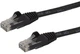 Patchcord Startech Cat 6 U/UTP (UTP) RJ-45 2 m Black (N6PATC2MBK) - obraz 1