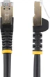 Patchcord Startech Cat 6a S/UTP (STP) RJ-45 7 m Black (6ASPAT7MBK) - obraz 2