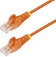 Патч-корд Startech Cat 6 U/UTP (UTP) RJ-45 1.5 m Orange (N6PAT150CMORS) - зображення 1