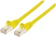 Patchcord Intellinet Cat 6a S/FTP (S-STP) RJ-45 3 m Yellow (766623350501) - obraz 1