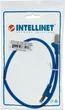 Патч-корд Intellinet Cat 6 S/FTP (S-STP) RJ-45 0.5 m Blue (766623735216) - изображение 5