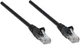 Patchcord Intellinet Cat 6a S/FTP (S-STP) RJ-45 0.25 m Black (766623737012) - obraz 2