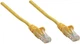 Patchcord Intellinet Cat 6a S/FTP (S-STP) RJ-45 0.25 m Yellow (766623737036) - obraz 2