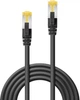 Patchcord Lindy Cat 7 S/FTP (S-STP) RJ-45 1 m Black (4002888473071) - obraz 2