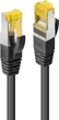 Patchcord Lindy Cat 7 S/FTP (S-STP) RJ-45 1 m Black (4002888473071) - obraz 3
