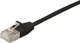 Patchcord Equip Cat 6a F/FTP (FTP) RJ-45 0.15 m Black (4015867241530) - obraz 2