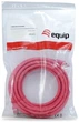 Patchcord Equip Cat 8.1 S/FTP (S-STP) RJ-45 0.5 m Red (4015867223420) - obraz 1