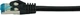 Patchcord kątowy Equip Cat 6a S/FTP (S-STP) RJ-45 0.5 m Black (4015867235218) - obraz 2