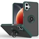 Чехол Fiji Colorframe для Samsung Galaxy A07s (A077) матовый бампер с кольцом подставкой Green - изображение 1