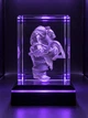 Ночник Pudge (Пудж) Dota 2 — 3D LED-светильник K9 Crystal 5×5×8 см, подарок геймеру - изображение 2