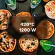 Печь для пиццы Teesa Supreme Fun 1200W 420° Black (TSA3241-B) - изображение 7