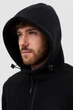 Кофта Avecs чорна для чоловіків з мікрофлісу 50689/1 2XL - зображення 8