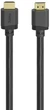 Kabel Hama HDMI - HDMI 1 m Black (4047443546173) - obraz 1
