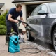 Портативная мойка высокого давления 100 бар для автомобиля с пеногенератором автомойка 1400 Вт (SV943) - изображение 5