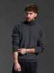 Чоловічий трикотажний светр гольф із високим горлом ISSA PLUS GN-588 XL темно-сірий (issa2007682872534) - зображення 1