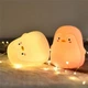 Нічник дитячий Dream Lites Puppy Пінгвін силіконовий сенсорний 7 кольорів світіння Білий (129Y) - зображення 9