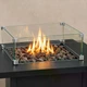 Уличный газовый обогреватель Gordon 13 кВт с эффектом пламени и защитным экраном для сада, террасы, ресторана, балкона - изображение 3