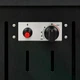 Газовый уличный обогреватель Gordon 13 кВт с эффектом пламени и защитным экраном для террасы, балкона, сада, ресторана (Черный) - изображение 3