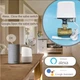 Умный Zigbee кран для воды 3/4″ DN20 с электроприводом, управление Tuya Smart / Smart Life, Белый - изображение 5