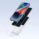 УМБ Baseus Lipow 10000 mAh 22.5W QC3.0/PD Built-In Cable White (P10079101213-00) - изображение 10