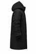 Мужская Удлиненная Зимняя Парка черная теплая Without L/XL (406646) - изображение 4