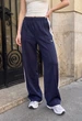Штаны женские спортивные стаф темно-синие с логотипом Staff pat logo dark navy M (406384) - изображение 4