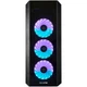 Корпус Chieftec SCORPION III GL-03B-OP 4x120mm A-RGB, Type-C ATX, без БЖ, Black - зображення 3
