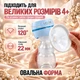Молокоотсос электрический LELIK™ Pure Lacto с функцией массажа и стимуляцией лактации, голубой + Подарок пакеты для хранения грудного молока LELIK™ BPA Free, двухслойные, сертифицированные, 150 мл, 30 шт. - изображение 2